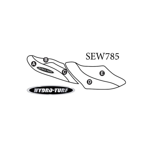 Seat Cover for Yamaha XLT1200 (01-05) / XLT800 (02-04)