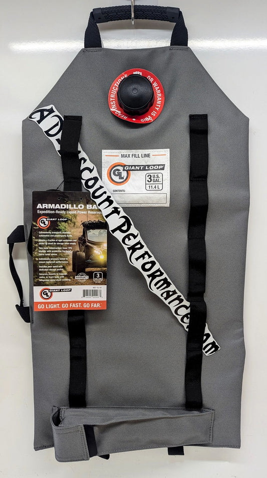GIANT LOOP ARMADILLO LIQUID RESERVOIR BAG 3 GALLON OVERLAND Offroad AB21-GL-G3