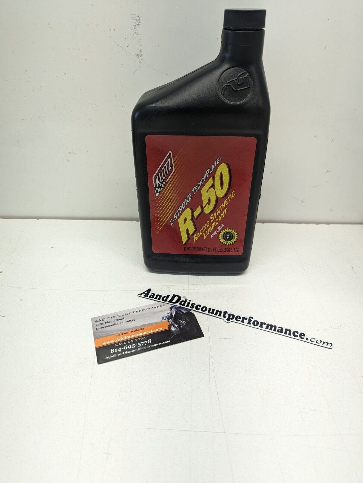 Klotz Oil R-50 TechniPlate Full-Synthetic 2-Stroke Oil | 1 Quart | KL104