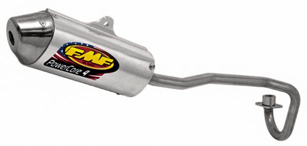 FMF Offroad Offroad Powercore 4 Exhaust Spark Arrestor P-CORE 4 MUFFLER SPARK ARRESTOR SLIP-ON Slip-On Muffler  - 041580