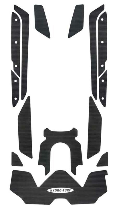 INSTOCK HT894 Hydro-Turf mat SEA-DOO RXT-X 300 (18) BLACK CUT GROOVE W/3M