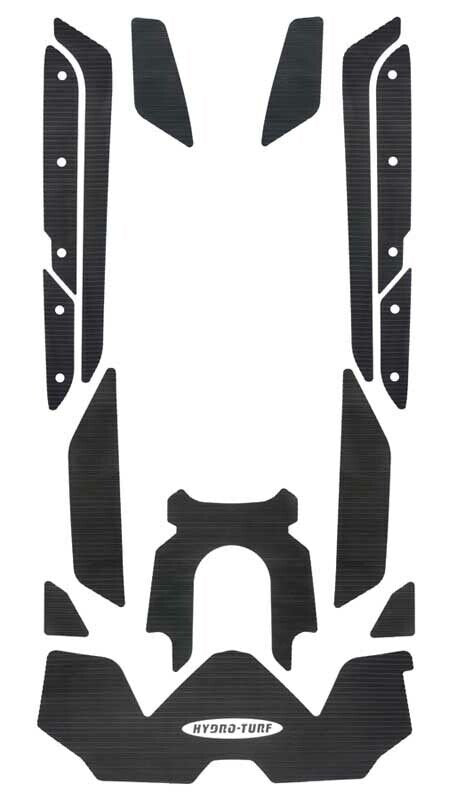 INSTOCK HT894 Hydro-Turf mat SEA-DOO RXT-X 300 (18) BLACK CUT GROOVE W/3M