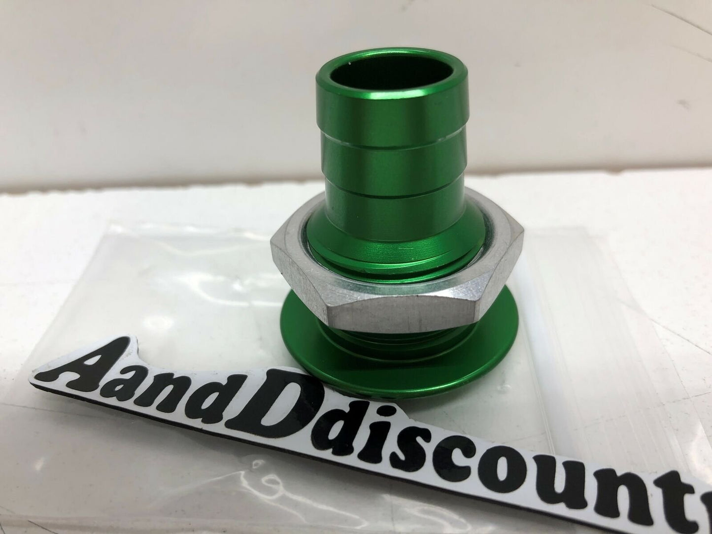 GREEN Aluminum Jetski Boat PWC Bilge Pump Outlet 3/4 BLOWSION 04-03-024