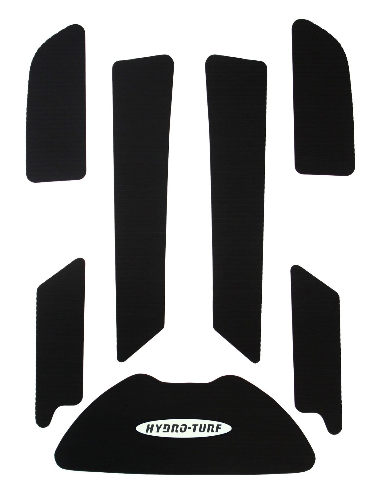 Hydro Turf Mat Kit  Sea-Doo Lrv Hydroturf Mat Kit - HT85 Black Goove W/3M