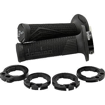 Domino D100 Black Lock On Locking MX Grips Yamaha YZ 250F/450F & WR 250F/450F