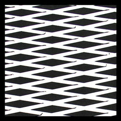 Hydro-Turf SHT40CD-2T PWC Sheet 37X58 BLACK ON WHITE CUT DIAMOND W/3M