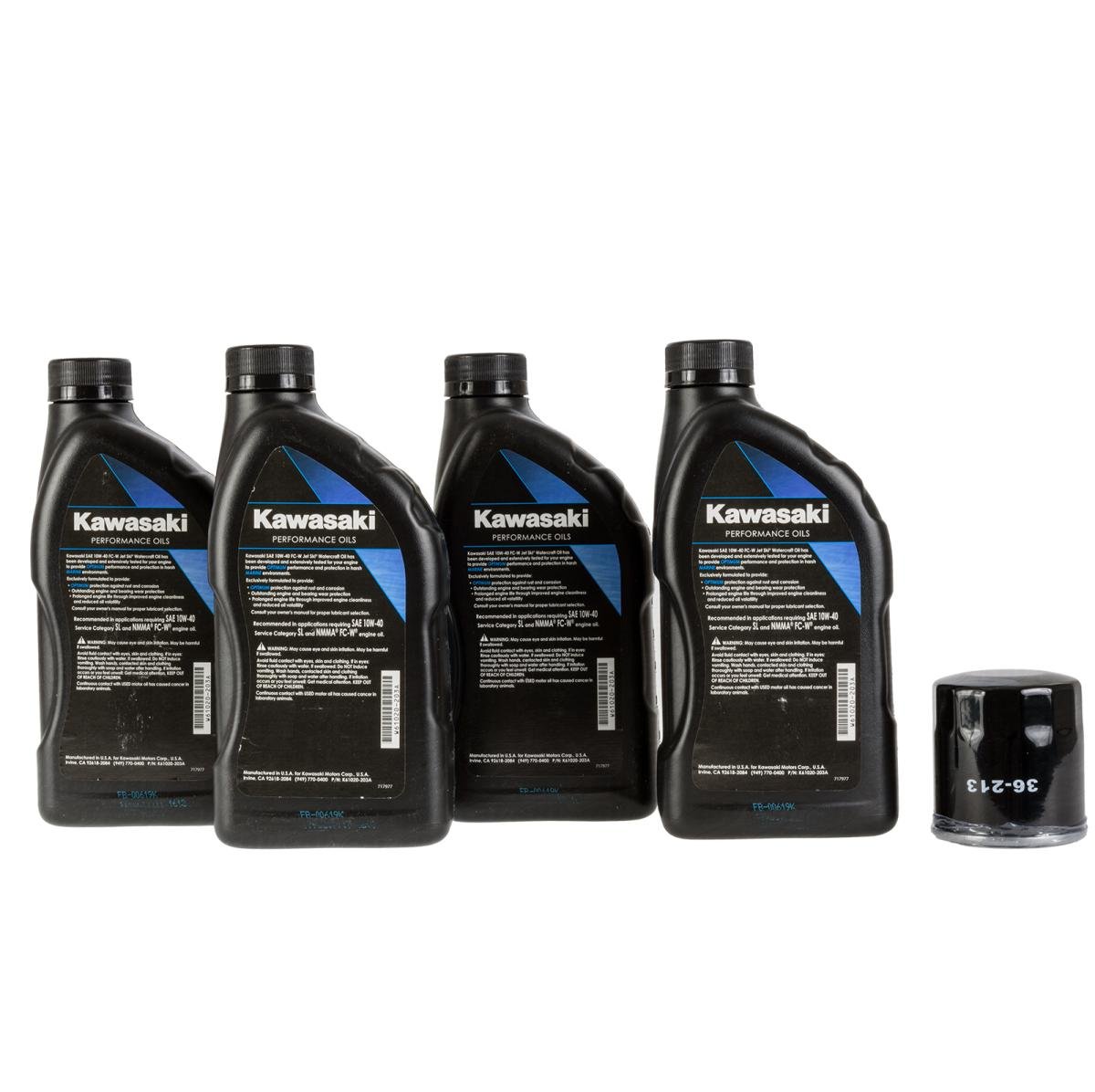 Genuine Kawasaki 12F 15F Engines Oil Change Kit with SBT oil Filter 83-213K
