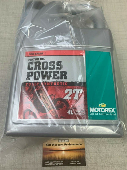 MOTOREX CROSS POWER 2T (4 LITERS) 102244 - 580-0021