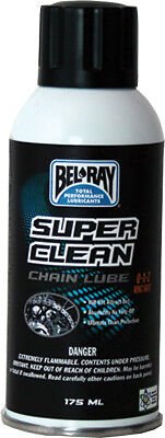 BEL-RAY SUPER CLEAN CHAIN LUBE 175ML 99470-A175W  840-0210