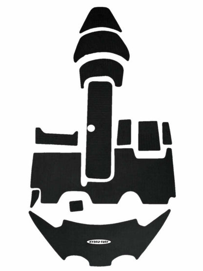 INSTOCK Sea-doo sportster 4-tec hydro-turf jet boat interior mats sd15 BLACK GROOVE 3M