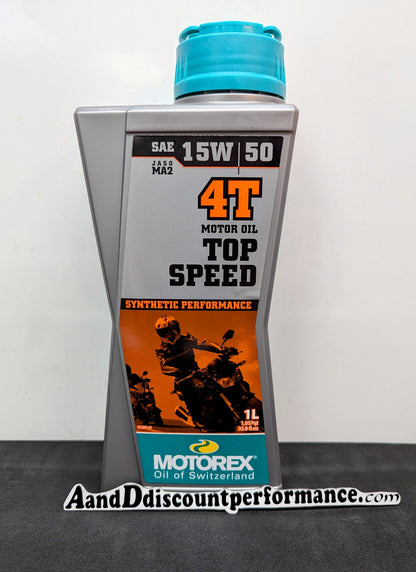 Motorex Top Speed 4T 15W-50 1 Liter 308096