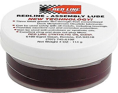 INSTOCK 1 tub RED LINE SYNTETIC OIL ASSEMBLY LUBE 4 OZ 80312