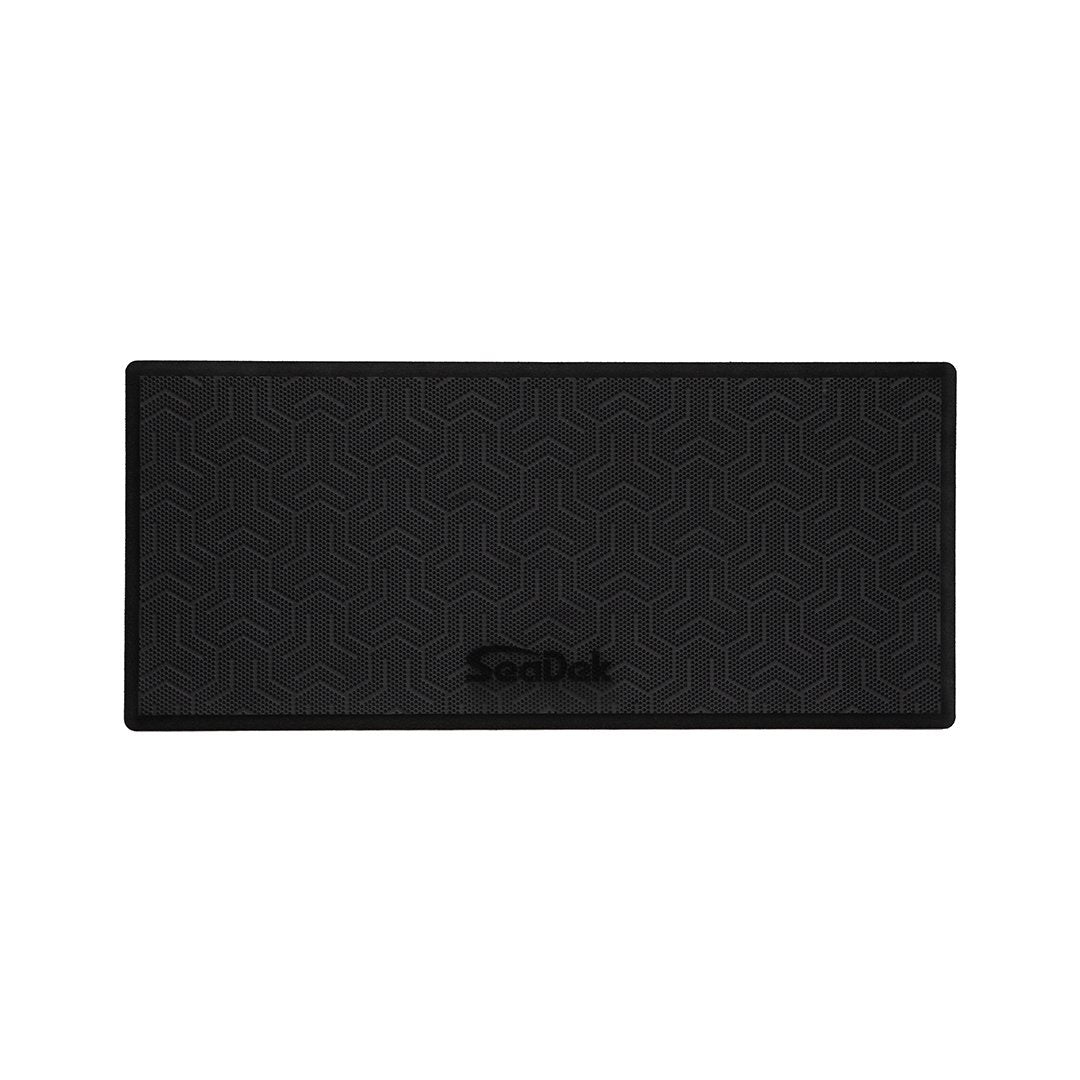 Seadek RV Step Covers - Tetrapod - 17"x7.5" - Black, Single Step - 59683-85885