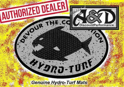 Hydroturf Mat Kit Yamaha (05-09) VX110 HTVX BLACK ON YELLOW DIAMOND 3M