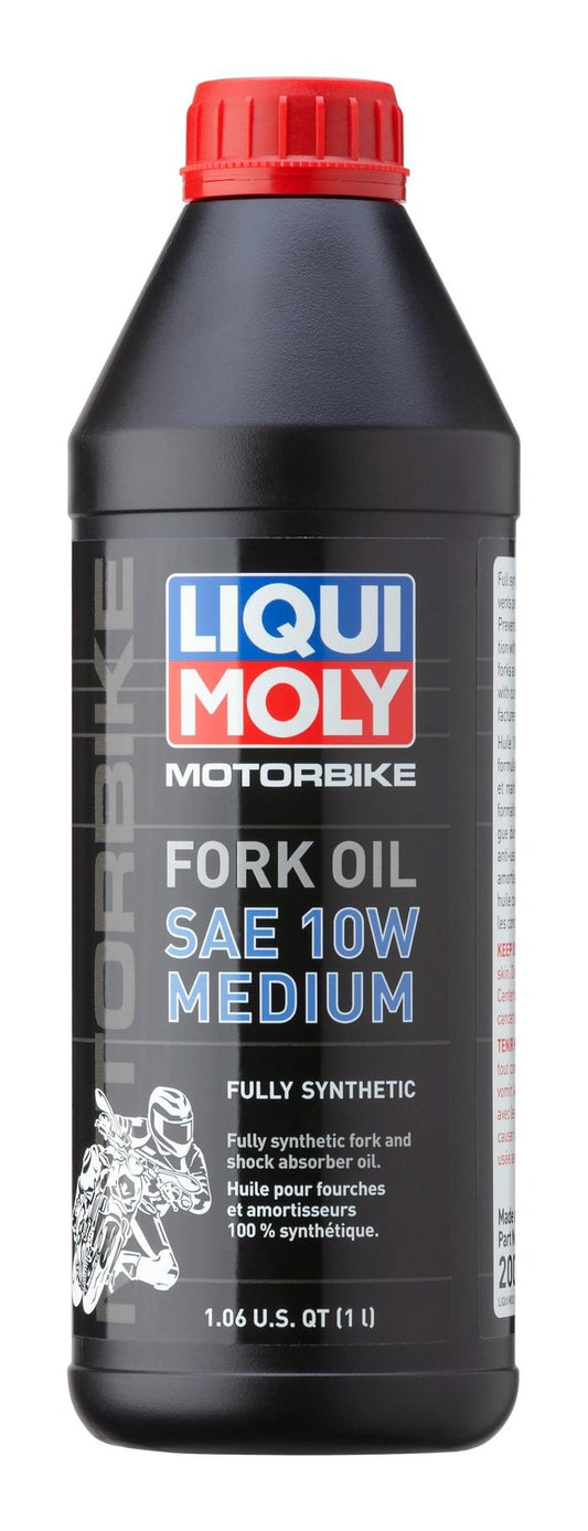 LIQUI MOLY MOTORBIKE FORK OIL 10W MEDIUM 1 LITER - 20092