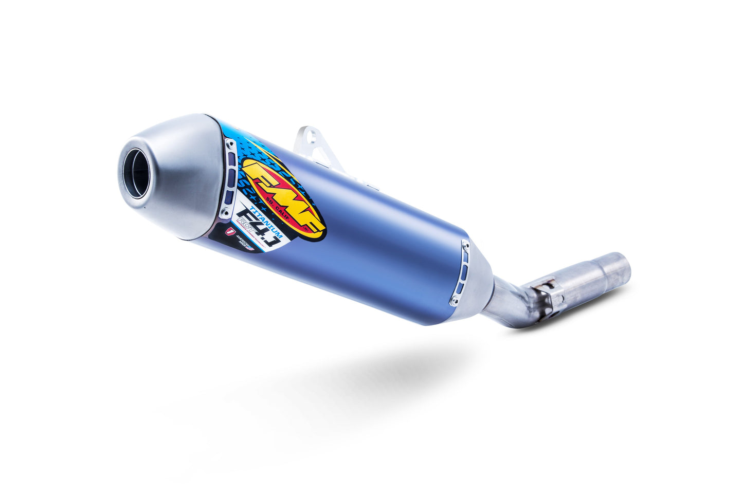 FMF Offroad Factory 4.1 Exhaust System FACT 4.1 MINI S/O SS ANO TI W/ SS HDR MUFFLER KAW Slip-On Muffler  - 042381