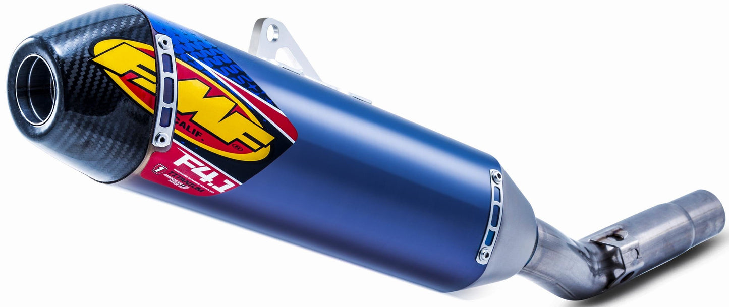 FMF Offroad Factory 4.1 Slip-On Exhaust FACTORY 4.1 RCT TITANIUM ANO SLIP W/CARB CAP Slip-On Muffler  - 042376