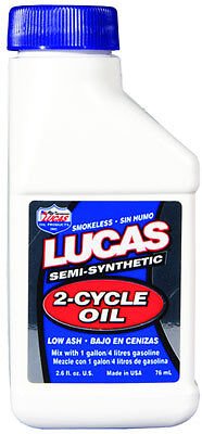 LUCAS SEMI-SYNTHETIC 2-CYCLE OIL 2.6 OZ - 10058
