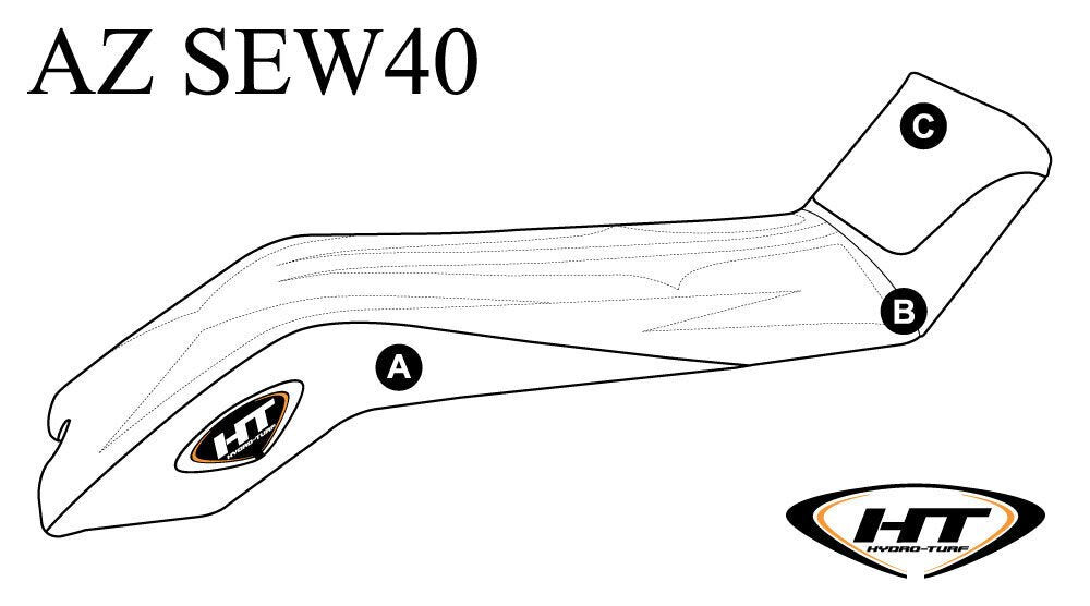 Seat Cover for Kawasaki X2 650