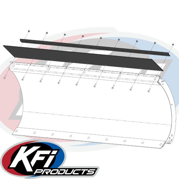 KFI 72" PLOW FLAP KIT           - 105290