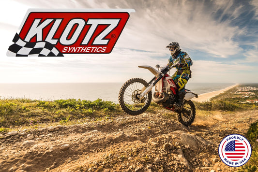 INSTOCK Klotz KL-302 Motorcycle TechniPlate Synthetic 2-Stroke Pre-Mix / Injector Oil, 1 Quart