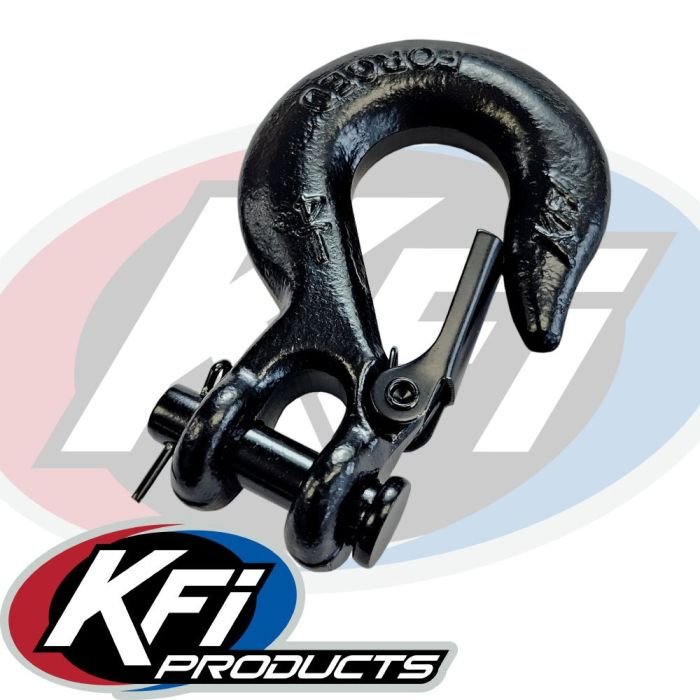 KFI STEALTH BLACK REPLACEMENT HOOK - SE-HOOK