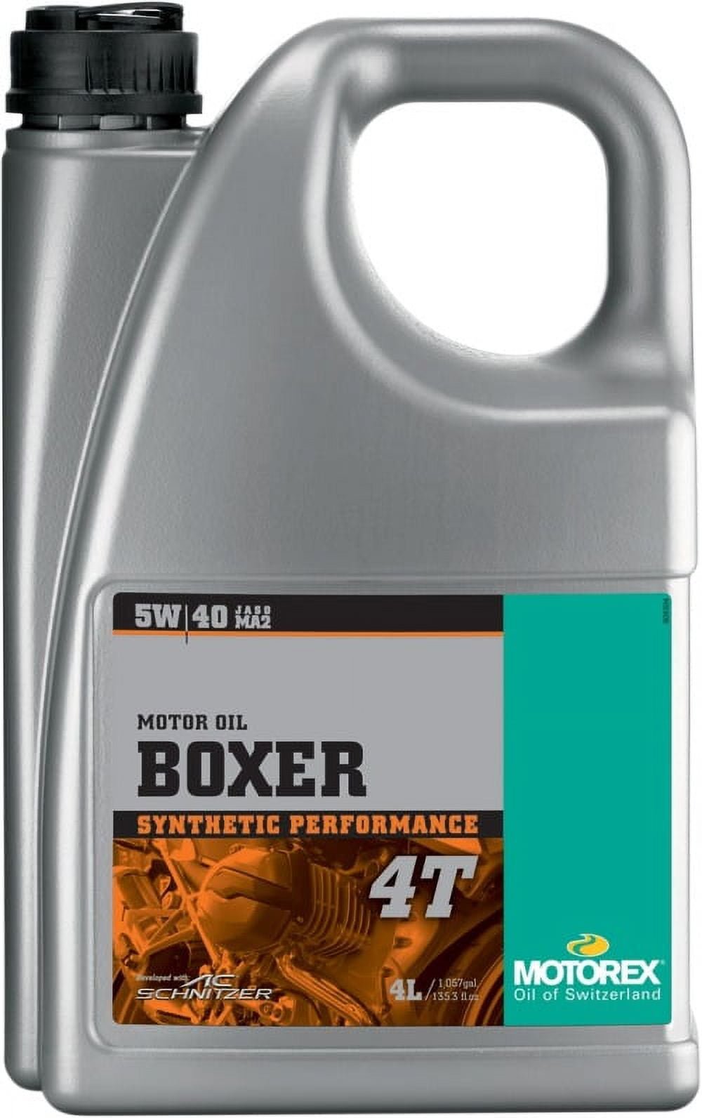 Motorex Boxer 4T Oil 5W-40 4 Liter 113232 - 304678