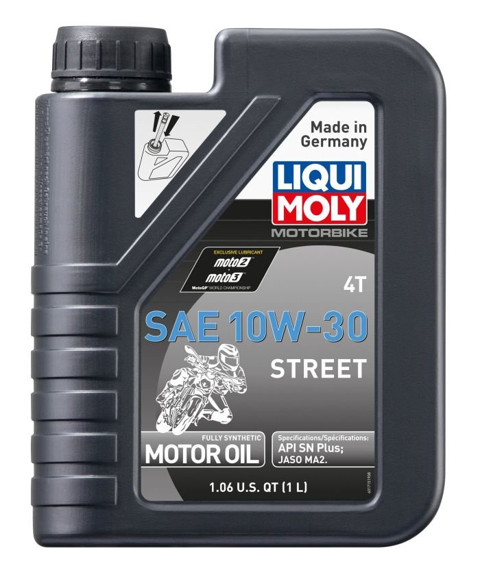 LIQUI MOLY Full synthetic MOTORBIKE 4T 10W-30 STREET 1 LITER - 20418