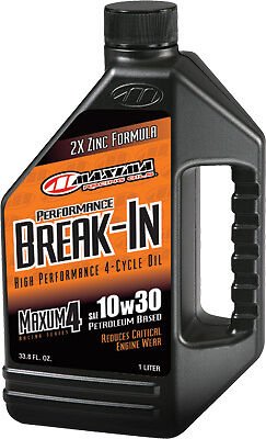 MAXIMA MAXUM 4 BREAK-IN HI-PERF. 4-CYCLE OIL 10W-30 1 Liter 30-10901