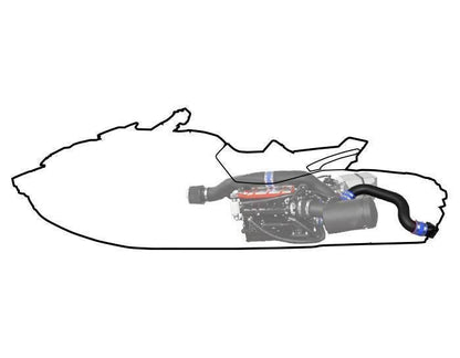 RIVA SEA-DOO 2021+ RXP SINGLE REAR EXHAUST KIT