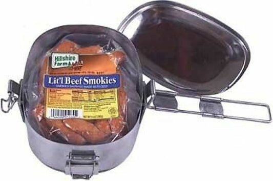 Snowmobile Muff Pot 12-1822 Food Warmer Muffpot cooker exhaust survival