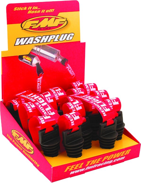 FMF Offroad 4-Stroke Wash Plug WASH PLUG P.O.P. DISPLAY Wash Plug  - 011384