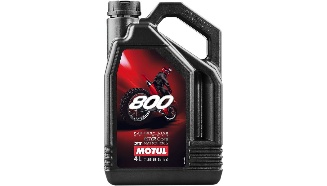MOTUL 800 2T PRO RACING PREMIX 4-LITER 1 gallon - 104039
