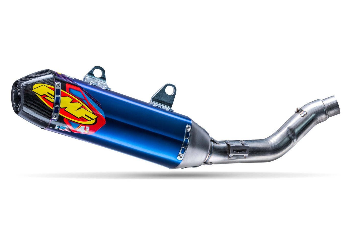FMF Offroad Factory 4.1 Slip-On Exhaust ANO TI F4.1 RCT S/O W/CARBON CAP KTM/HUS Slip-On Muffler  - 045629