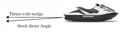 INSTOCK MACSBOOST PWC PUMP WEDGE HONDA F12X/F15X/F15/R12/R12X ALL YEARS MB-WEDGE-HON-5