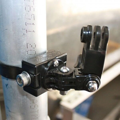 Axia Alloys Billet GoPro Cage Mounts UTV SxS RZR Polaris XP1000 Can Am Maverick - BLACK