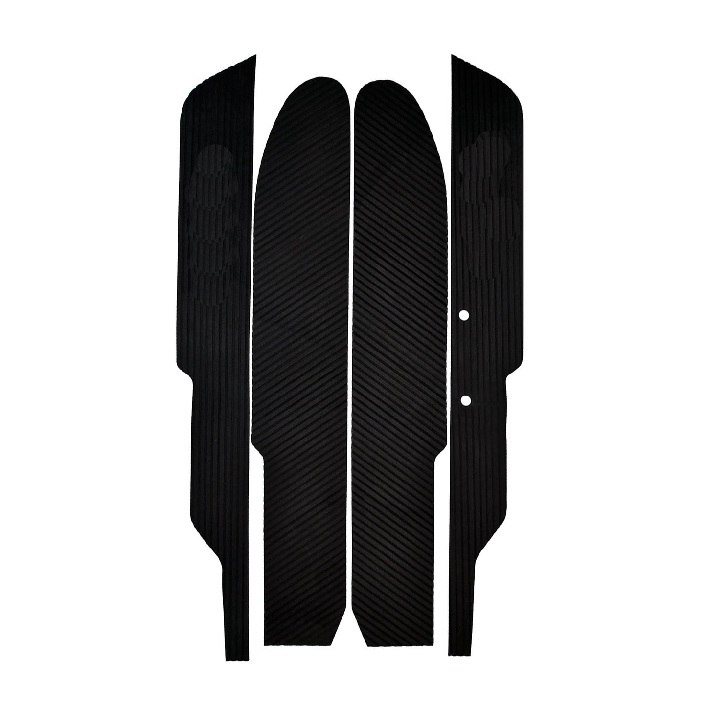 SBT BlackTip Traction Mats for Kawasaki X2 1986-1995 - 130BT201