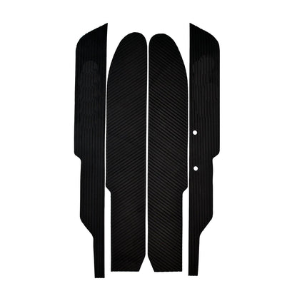 SBT BlackTip Traction Mats for Kawasaki X2 1986-1995 - 130BT201