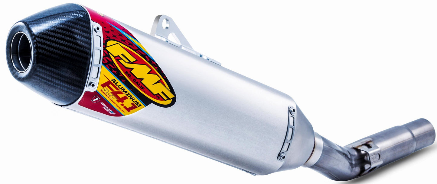 FMF Offroad Factory 4.1 Slip-On Exhaust FACTORY 4.1 RCT SS ALUM S/O W/CARBON CAP Slip-On Muffler  - 042374