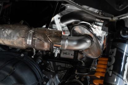 MBRP Exhaust Single Slip-On Center Exit W/ 2.5" Performance Muffler - AT-9215PT